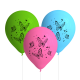 8 Globos Butterflies Party