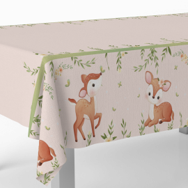 Mantel 137 x 259 cm DEER LITTLE ONE