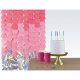 Cortina de Fiesta Rosa Círculos 80 x 170 cm