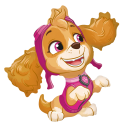 Globo Patrulla Canina Forma Skye 71 x 78 cm