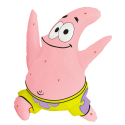 Globo Patricio Bob Esponja 75 x 66 cm