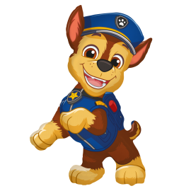 Globo Patrulla Canina Forma Chase 79 x 56 cm