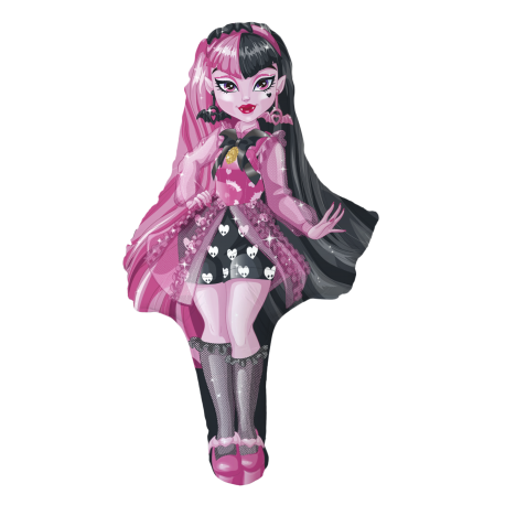 Globo Forma Draculaura Monster High 67 x 39 cm