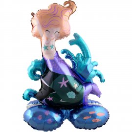 Globo Sirena con Soporte 55 x 80 cm