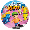 8 Platos Stumble Guys 23 cm