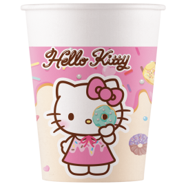 8 Vasos Kuromi 200 ml