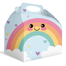 CAJA RAINBOW PARTY 20 X 16 X 11 CM