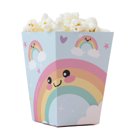 CAJA ALTA RAINBOW PARTY 5 X 5 X 12 CM