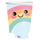 8 Vasos HAPPY RAINBOW