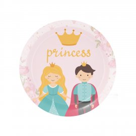 8 Platos 18 cm LITTLE PRINCESS
