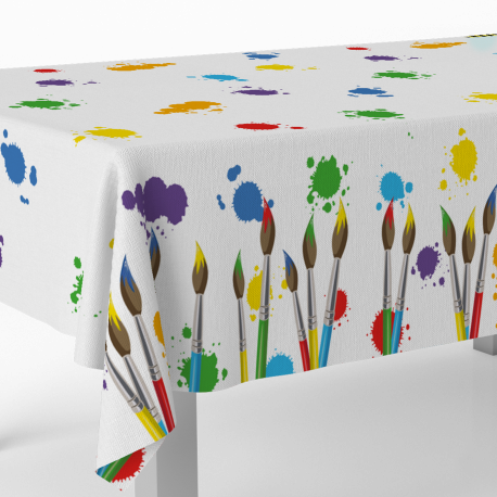 Mantel De Papel Para Actividades 245 X 137 cm Art Party