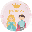 8 Platos 23 cm LITTLE PRINCESS