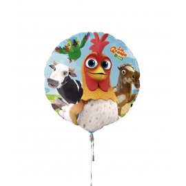 Globo Foil La Granja de Zenon Redondo 46 cm