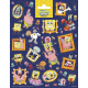Pegatinas Bob Esponja 156 x 200 mm