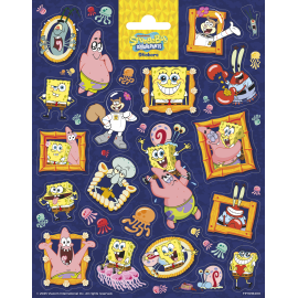 Pegatinas Bob Esponja 156 x 200 mm