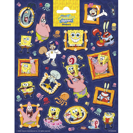 Pegatinas Bob Esponja 156 x 200 mm