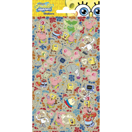 Pegatinas Bob Esponja 102 x 200 mm