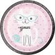 8 Platos 23 cm Purr-Fect Party