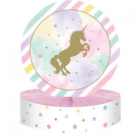 Centro De Mesa 30 X 23 cm Unicorn Sparkle