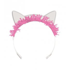 8 Tiaras Surtidas Purr-Fect Party