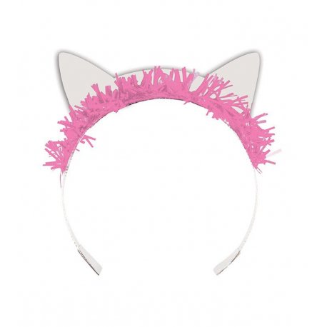 8 Tiaras Surtidas Purr-Fect Party