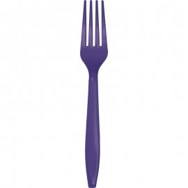 24 Tenedores Púrpura