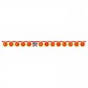 GUIRNALDA HAPPY BIRTHDAY 305 CM FLAMING FIRE TRUCK