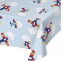 MANTEL DE PLASTICO 120 x 180 CM LIL AIRPLANE