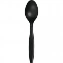 24 CUCHARAS PLASTICO PREMIUM BLACK VELVET