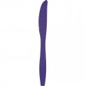 24 CUCHILLOS PLASTICO PREMIUM PURPLE