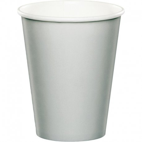 8 Vasos 0,266 L. Plata