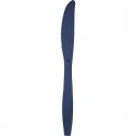 24 CUCHILLOS PLASTICO PREMIUM NAVY