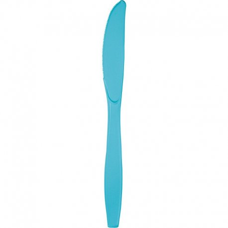 24 Cuchillos Azul Caribe