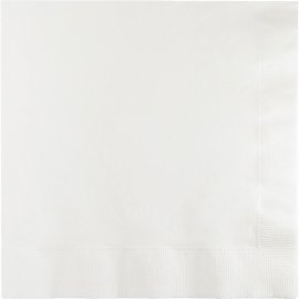 20 Servilletas 33 cm Blanco