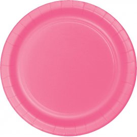 8 Platos 18 cm Rosa