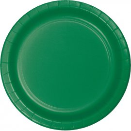 8 Platos 23 cm Verde