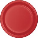 8 PLATOS 23 CM CLASSIC RED