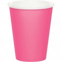 8 VASOS DE PAPEL 250 ML CANDY PINK