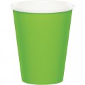 8 VASOS DE PAPEL 266 ML FRESH LIME