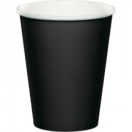 8 Vasos 0,266 L. Negro