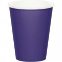 8 VASOS DE PAPEL 250 ML PURPLE