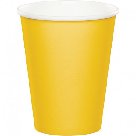 8 Vasos 0,266 L. Amarillo