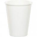 8 VASOS DE PAPEL 250 ML WHITE