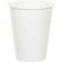 8 VASOS DE PAPEL 266 ML WHITE