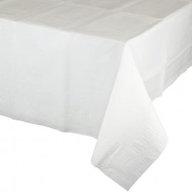 Mantel De Papel Blanco 274 X 137 cm