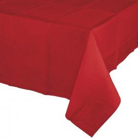Mantel De Papel Rojo 274 X 137 cm
