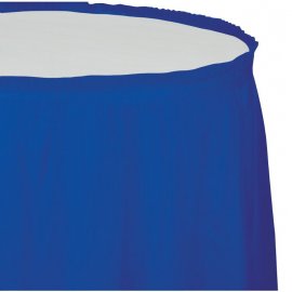 Faldón De Mesa 426 X 74 cm Azul Cobalto