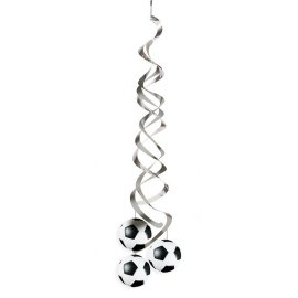 2 Decoraciones Colgantes 91 cm Sports Fanatic Soccer