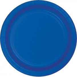 8 Platos 18 cm Azul Cobalto