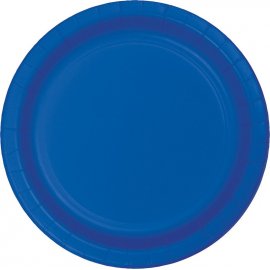 8 Platos 18 cm Azul Cobalto